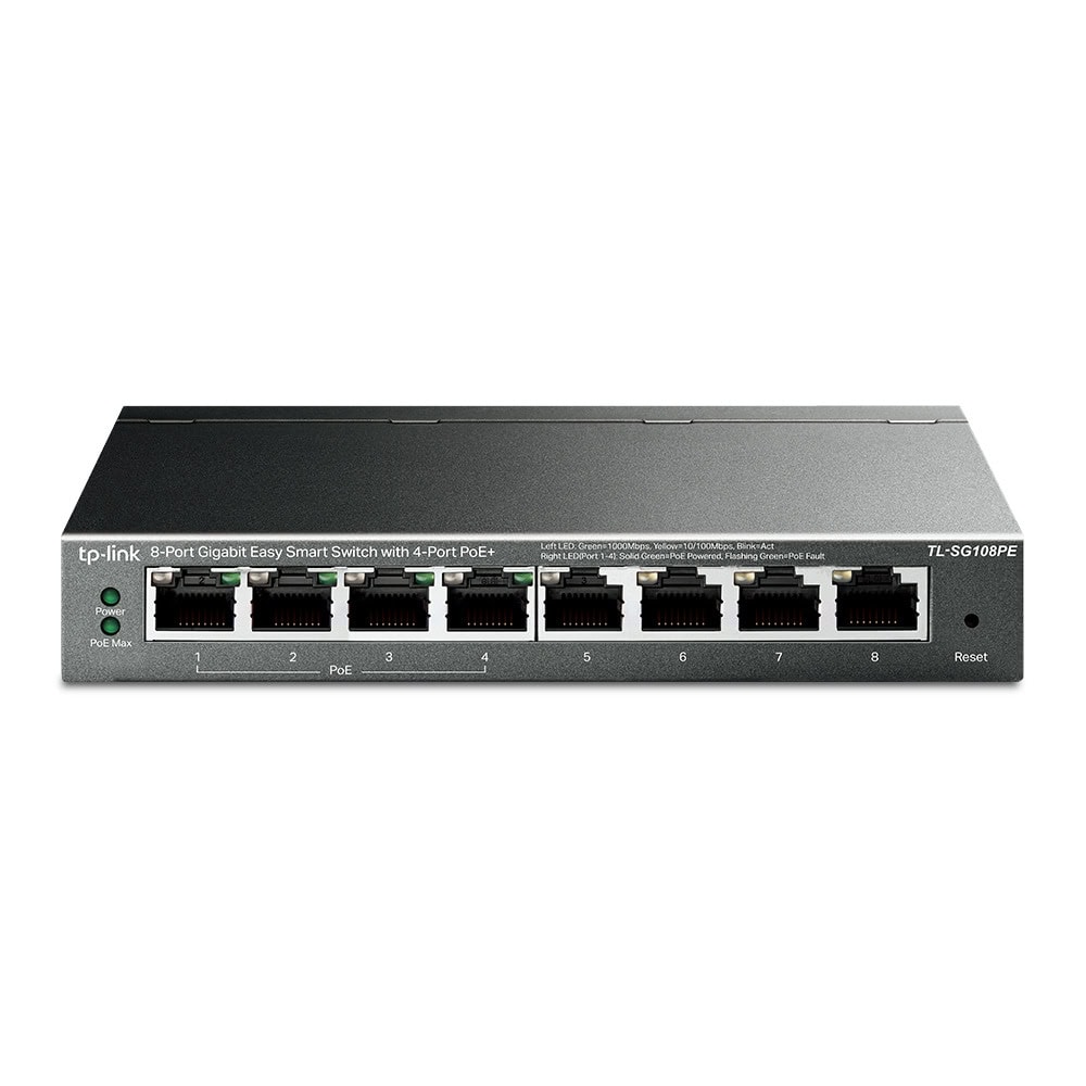 Суич TP-Link TL-SG108PE