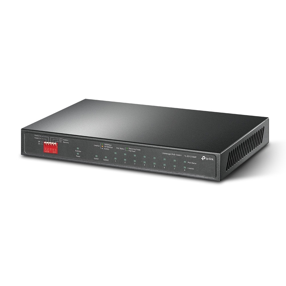 Суич TP-Link TL-SG1210MPE Easy Smart