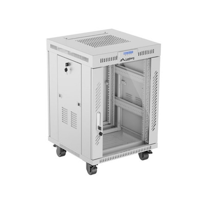 Комуникационен шкаф Lanberg FF01-6615-12SL