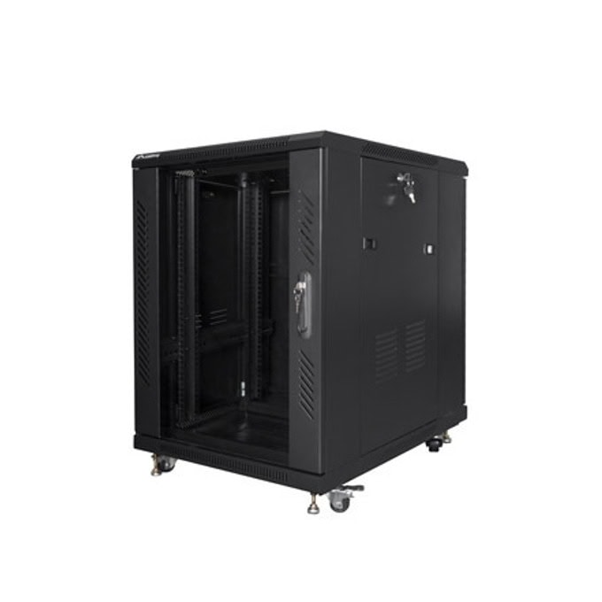 Комуникационен шкаф Lanberg FF01-6815-12B