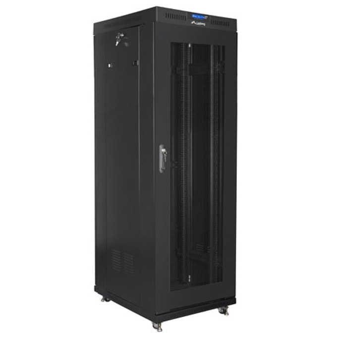 Комуникационен шкаф Lanberg FF01-6837-23BL 19"