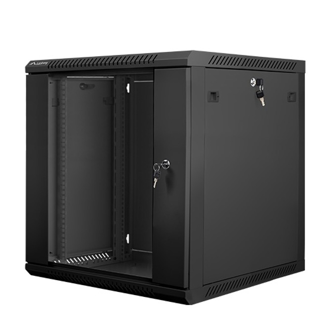 Комуникационен шкаф Lanberg WF01-6612-10B