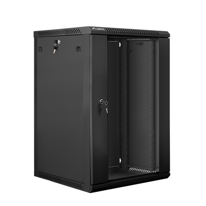 Комуникационен шкаф Lanberg WF01-6618-10B