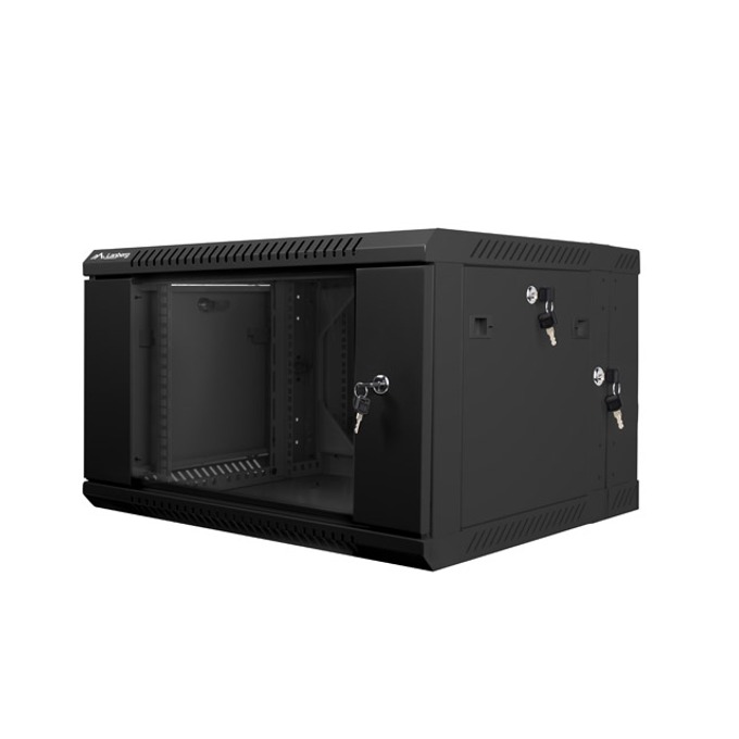 Комуникационен шкаф Lanberg WF02-6606-10B