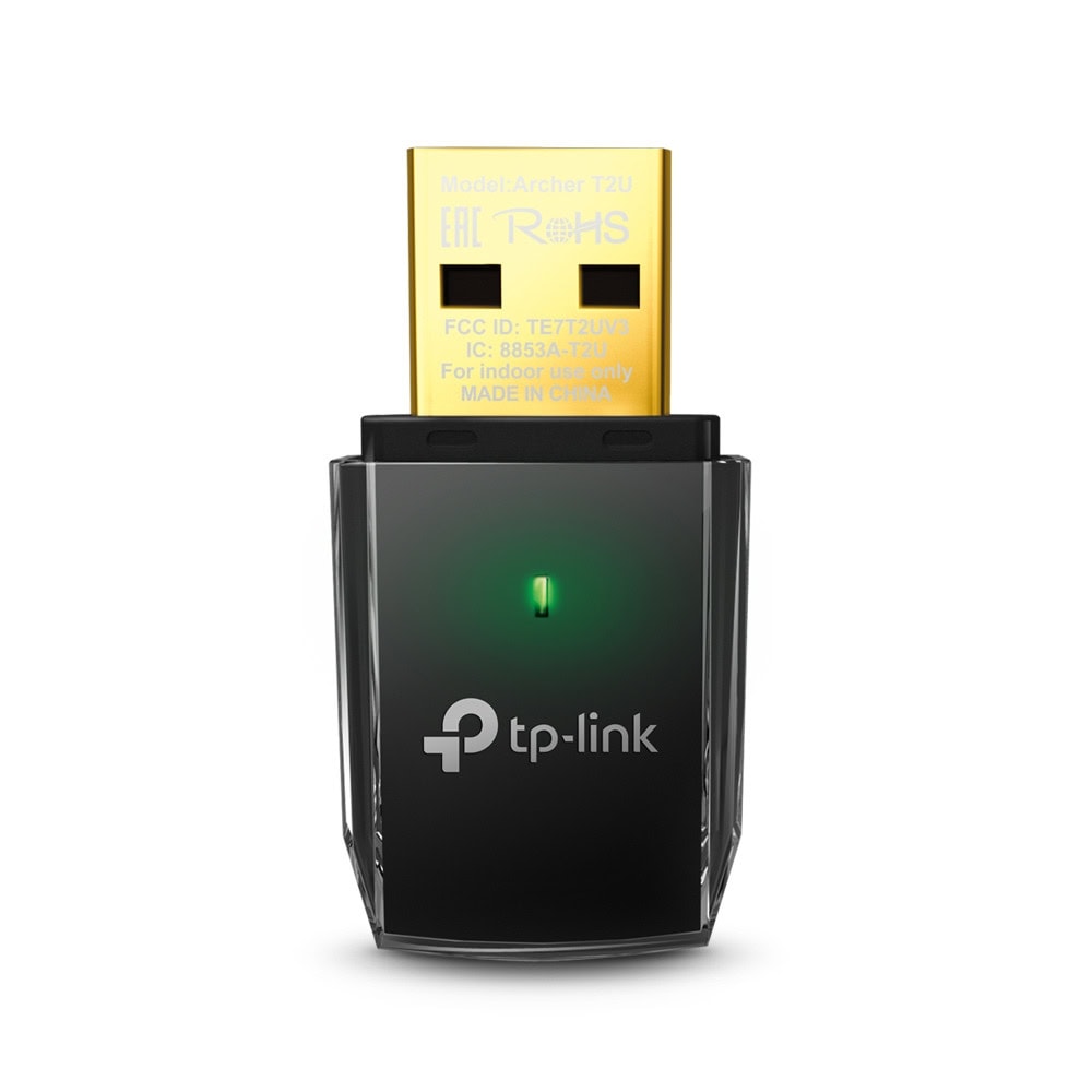 Мрежови адаптер TP-Link Archer T2U AC600