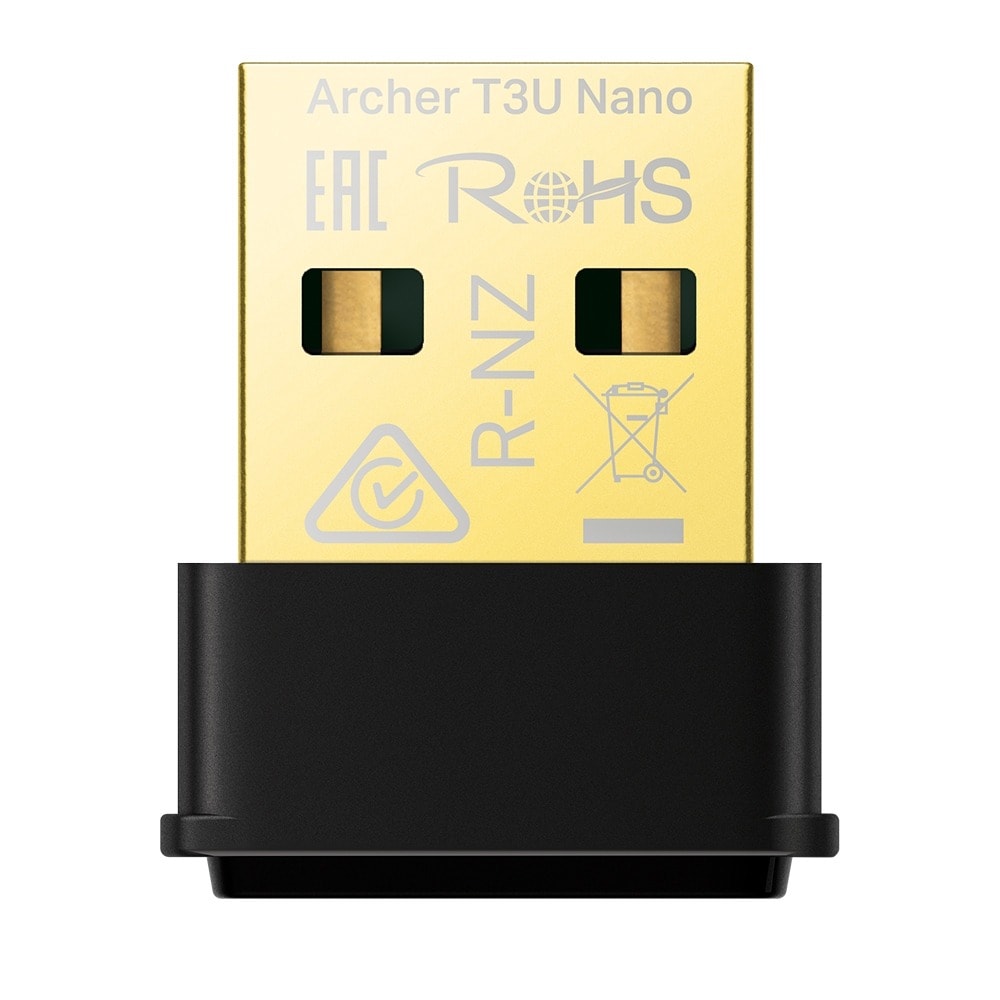 Мрежови адаптер TP-Link Archer T3U Nano