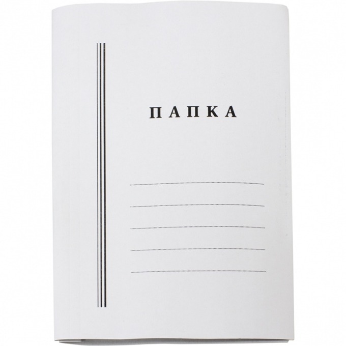 Папка картонена