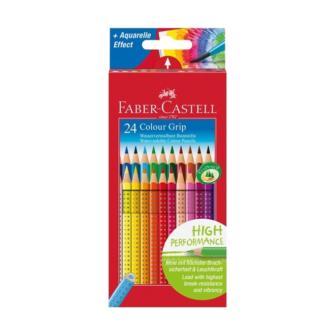 Акварелни моливи Faber-Castell Grip 2001