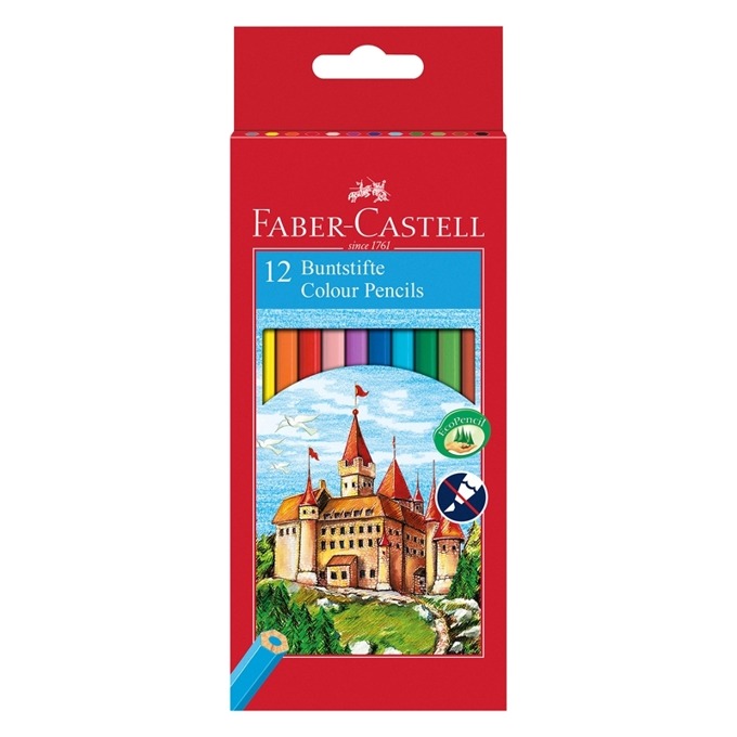 Цветни моливи Faber-Castel Замък