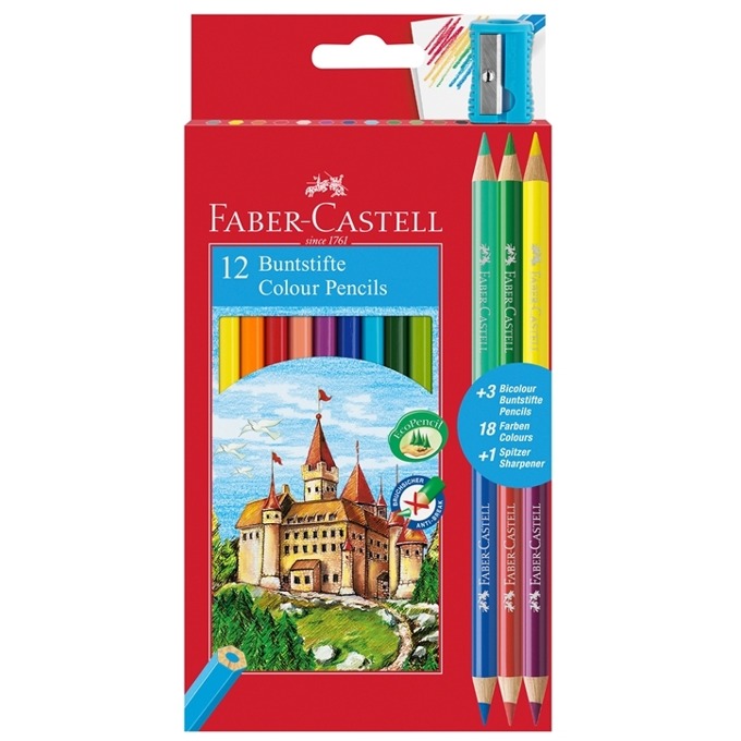 Цветни моливи Faber-Castel Замък