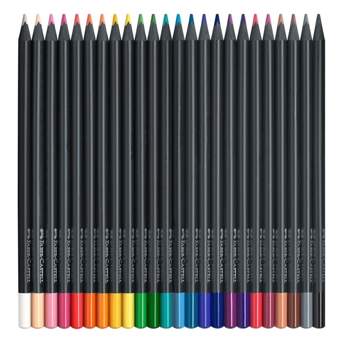 Цветни моливи Faber-Castell Black Edition