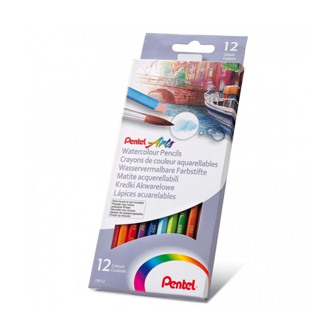 Цветни моливи акварел Pentel Arts