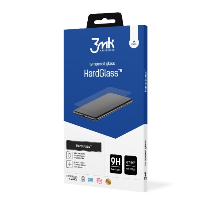 Протектор от закалено стъкло /Tempered Glass/ 3MK HardGlass за Apple iPhone 15 Plus