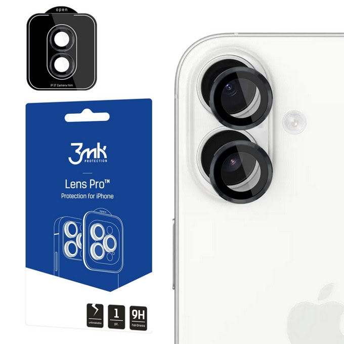 Протектор от закалено стъкло /Tempered Glass/ за задна камера 3mk Lens Protection Pro