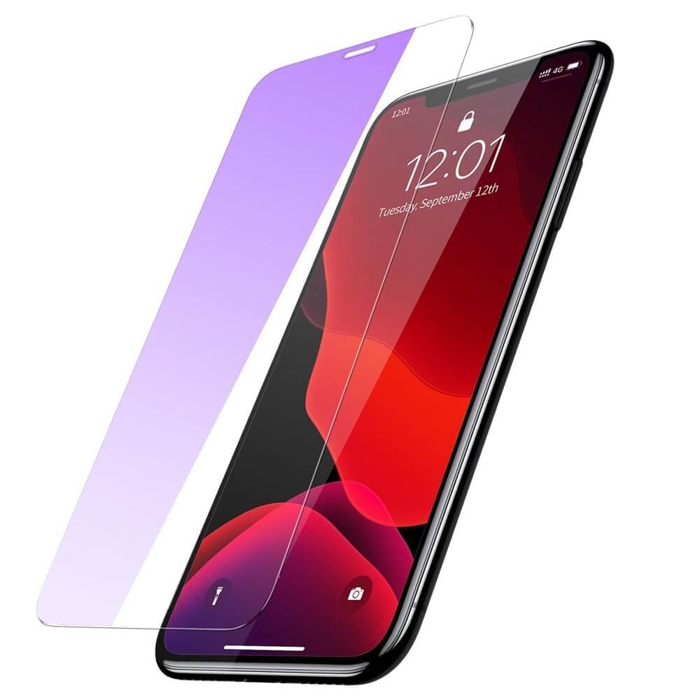 Протектор от закалено стъкло /Tempered Glass/ Baseus Anti-bluelight Tempered Glass Film (SGAPIPH65S-FC02)