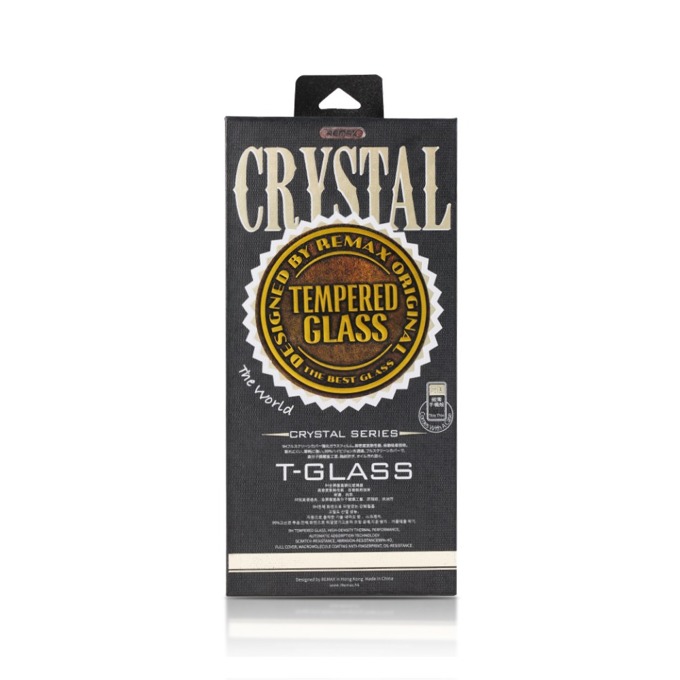 Протектор от закалено стъкло /Tempered Glass/ в комплект с калъф Remax Crystal