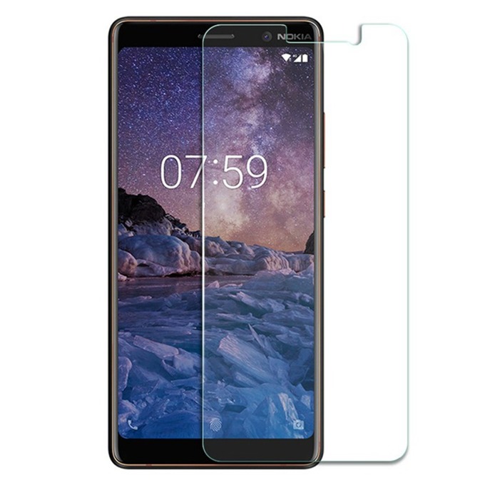 Протектор от закалено стъкло /Tempered Glass/ DeTech за Nokia 7.1