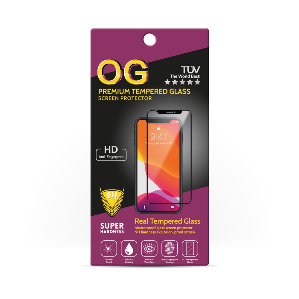 Протектор от закалено стъкло /Tempered Glass/ OG Premium Tempered Glass Screen Protector