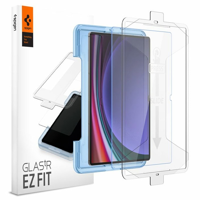 Протектор от закалено стъкло /Tempered Glass/ Spigen GLAS.tR EZ Fit за Samsung Galaxy Tab S9 Ultra