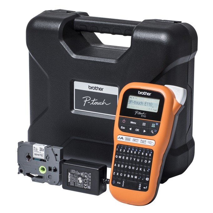Преносим етикетен принтер Brother P-touch PT-E110VP