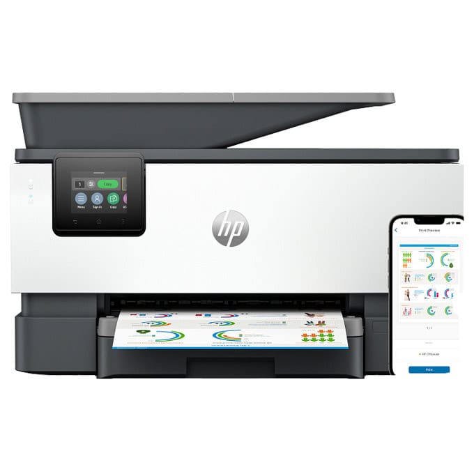 Мултифункционално мастиленоструйно устройство HP OfficeJet Pro 9120b
