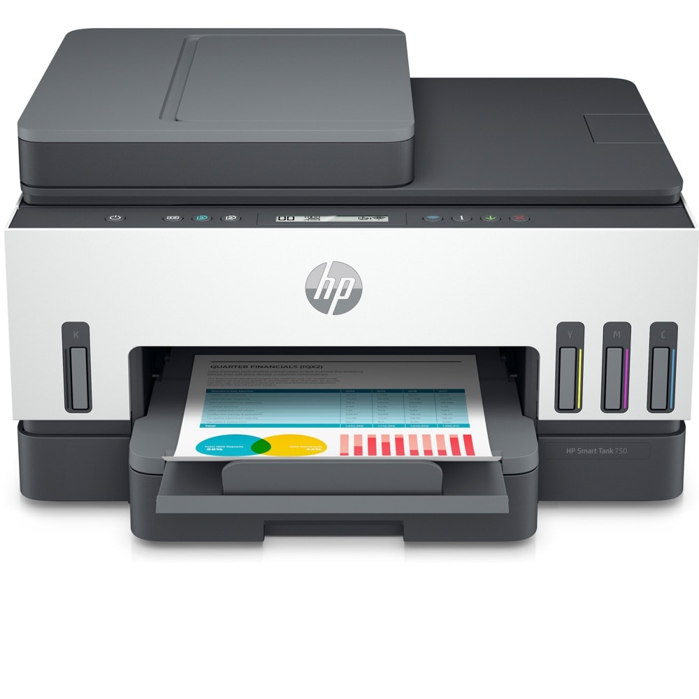 Мултифункционално мастиленоструйно устройство HP Smart Tank 750 AiO