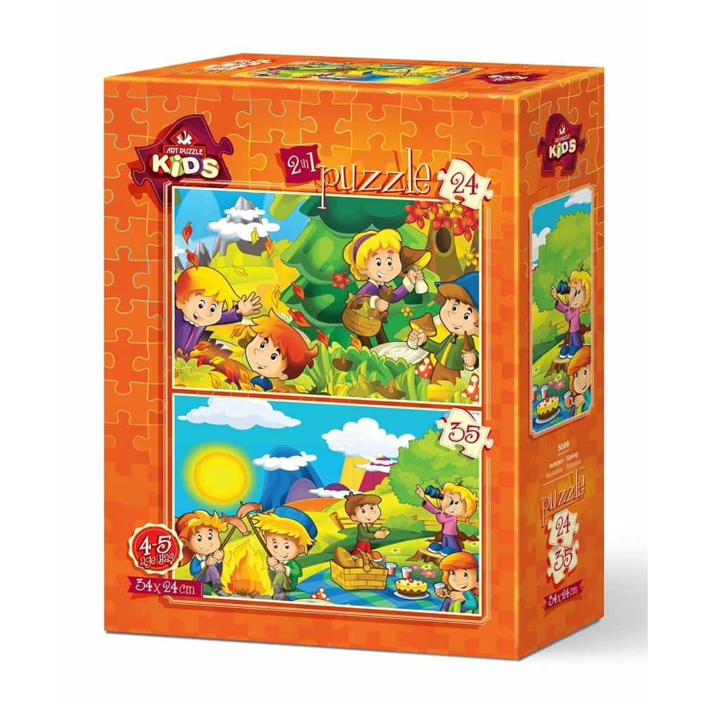 Пъзел Art Puzzle Пролет - Есен