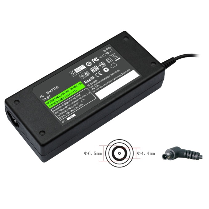 Захранване за лаптопи (заместител) SONY VAIO 19.5V/4.7A/90W
