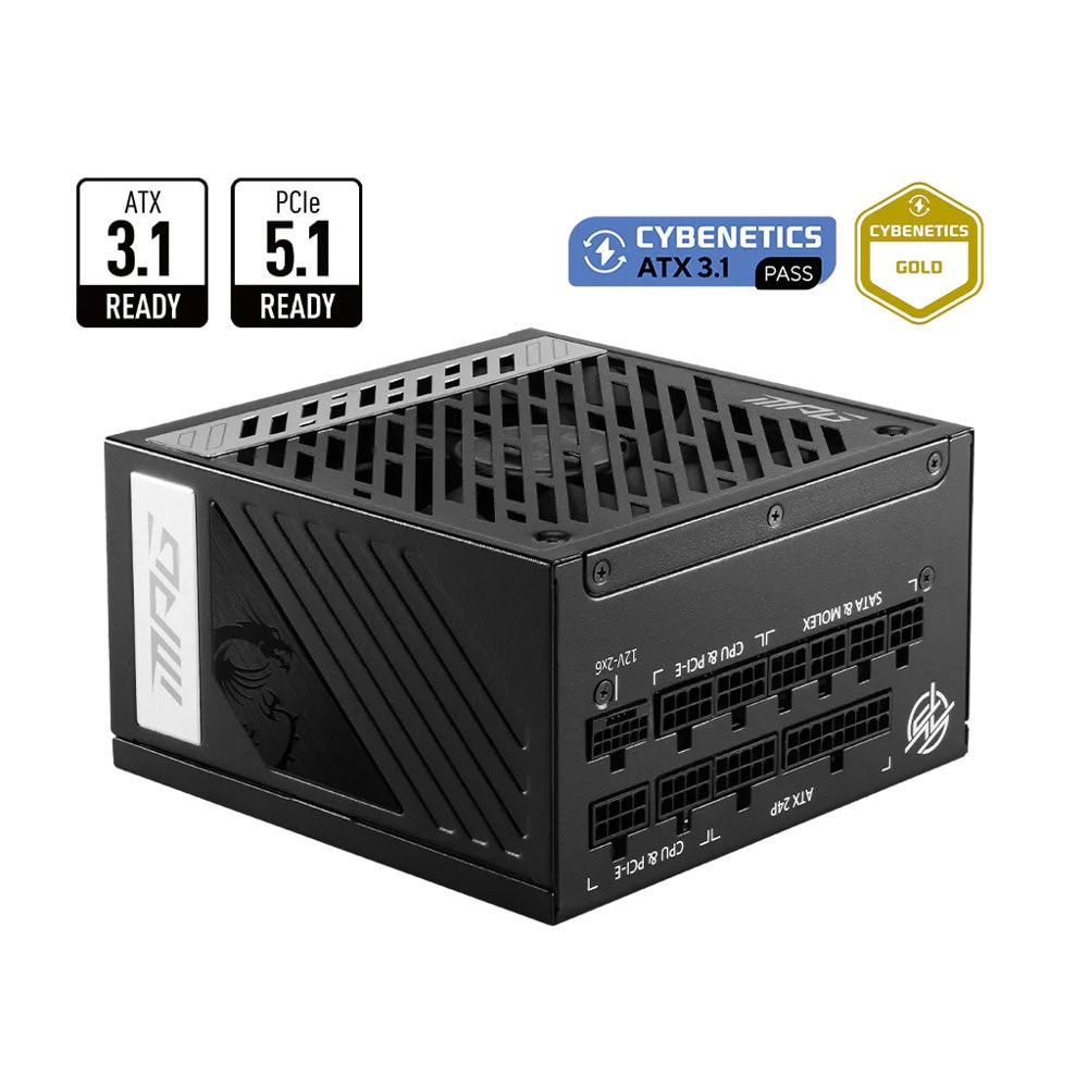 Захранване MSI MPG A1000G PCIE5