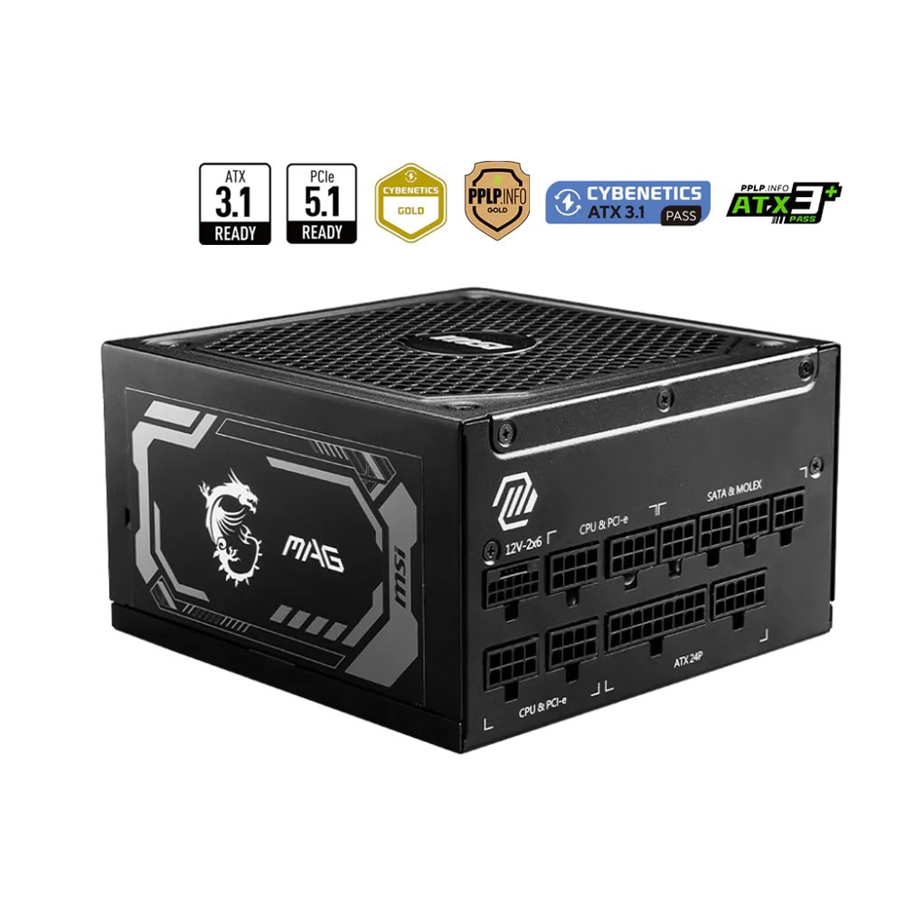 Захранване MSI MAG A1250GL PCIE5