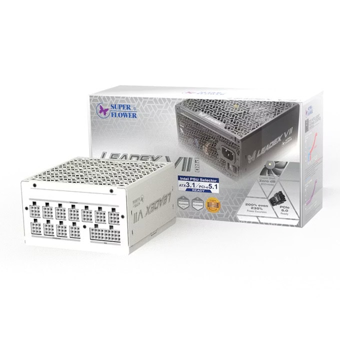 Захранване Super Flower Leadex VII Platinum PRO White