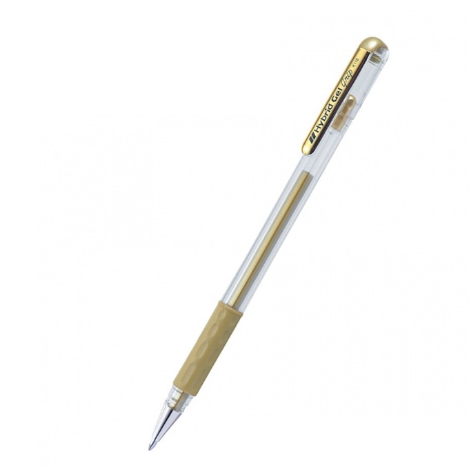 Ролер Pentel Hybrid METAL K118M Gold