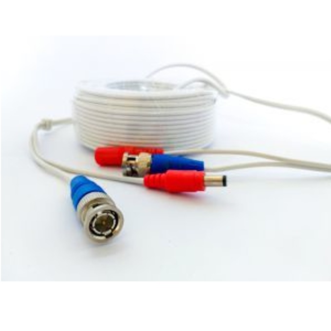 Кабел DC+BNC 18.3м. с букси