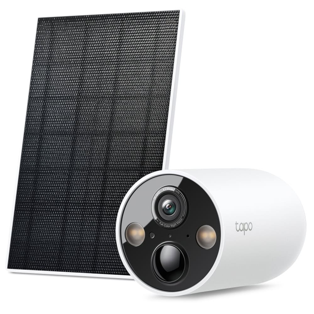 IP камера TP-Link Tapo C425 KIT с включен слънчев панел