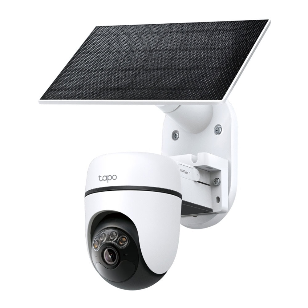 IP камера TP-Link Tapo C630 KIT с включен слънчев панел