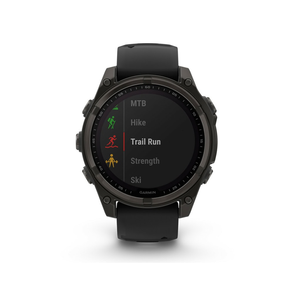 Смарт часовник Garmin FENIX 8 - 51 мм Solar Sapphire Carbon Gray