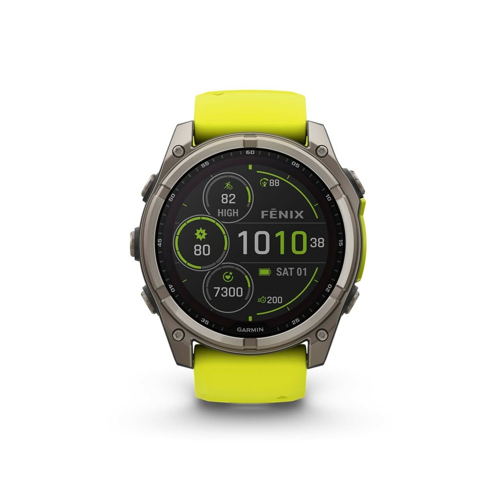 Смарт часовник Garmin FENIX 8 - 51 мм Solar Sapphire Titanium