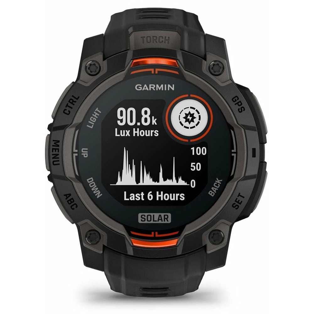 Смарт часовник Garmin Instinct 3 - 45mm Black