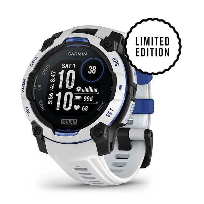 Смарт часовник Garmin Instinct 3 - 45mm Whitestone