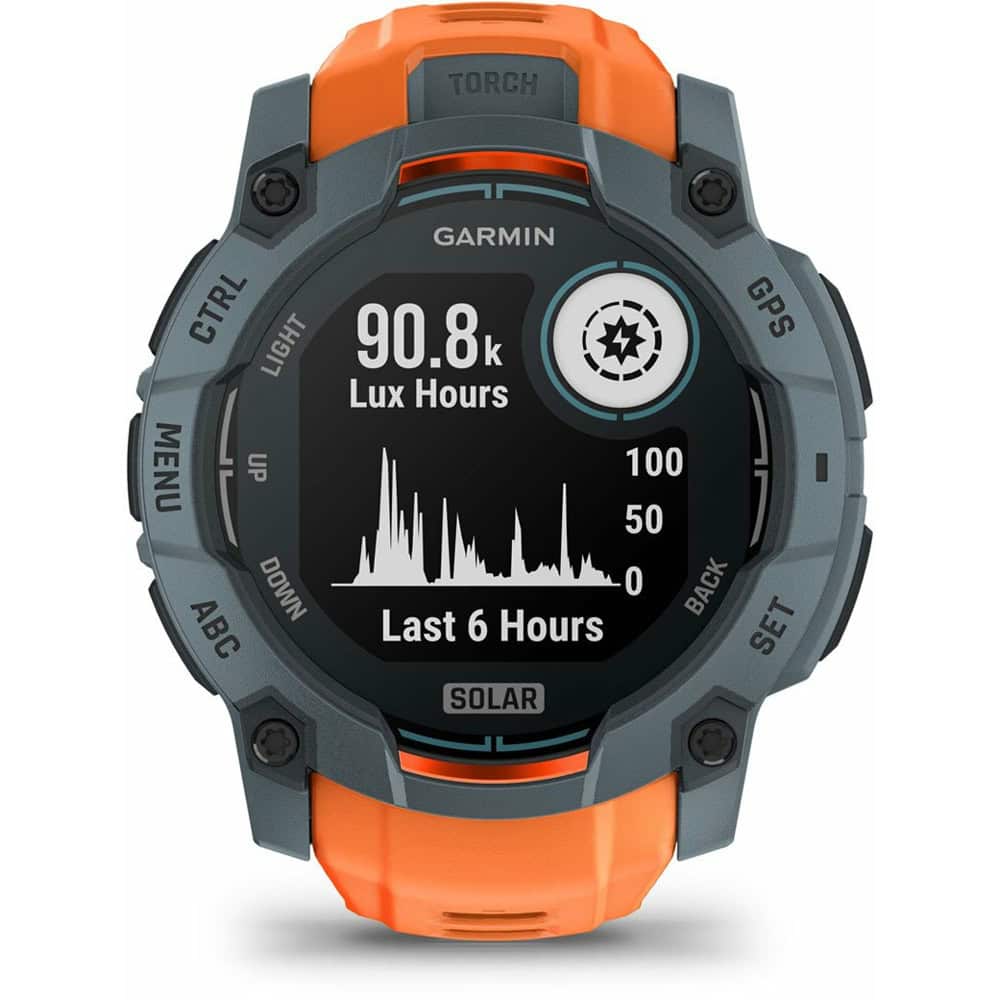 Смарт часовник Garmin Instinct 3 - 50mm Solar Twilight