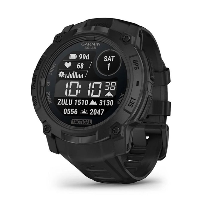 Смарт часовник Garmin Instinct 3 - 50mm Solar Tactical Edition