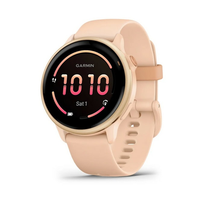 Смарт часовник Garmin Vivoactive 6 Metallic Pink Dawn
