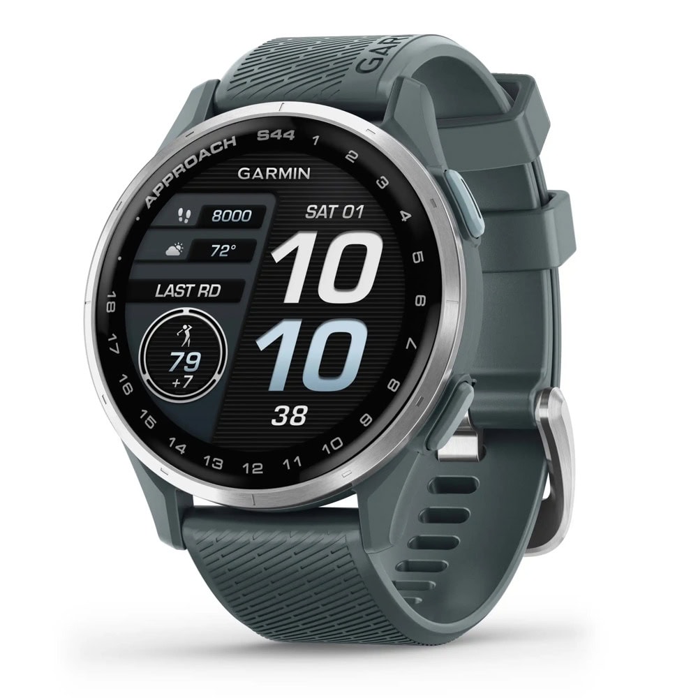 Смарт часовник Garmin Approach S44 Silver Aluminium Twilight
