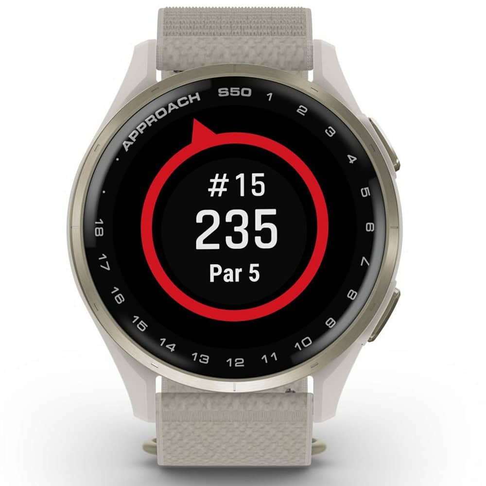 Смарт часовник Garmin Approach S50 Cream Gold