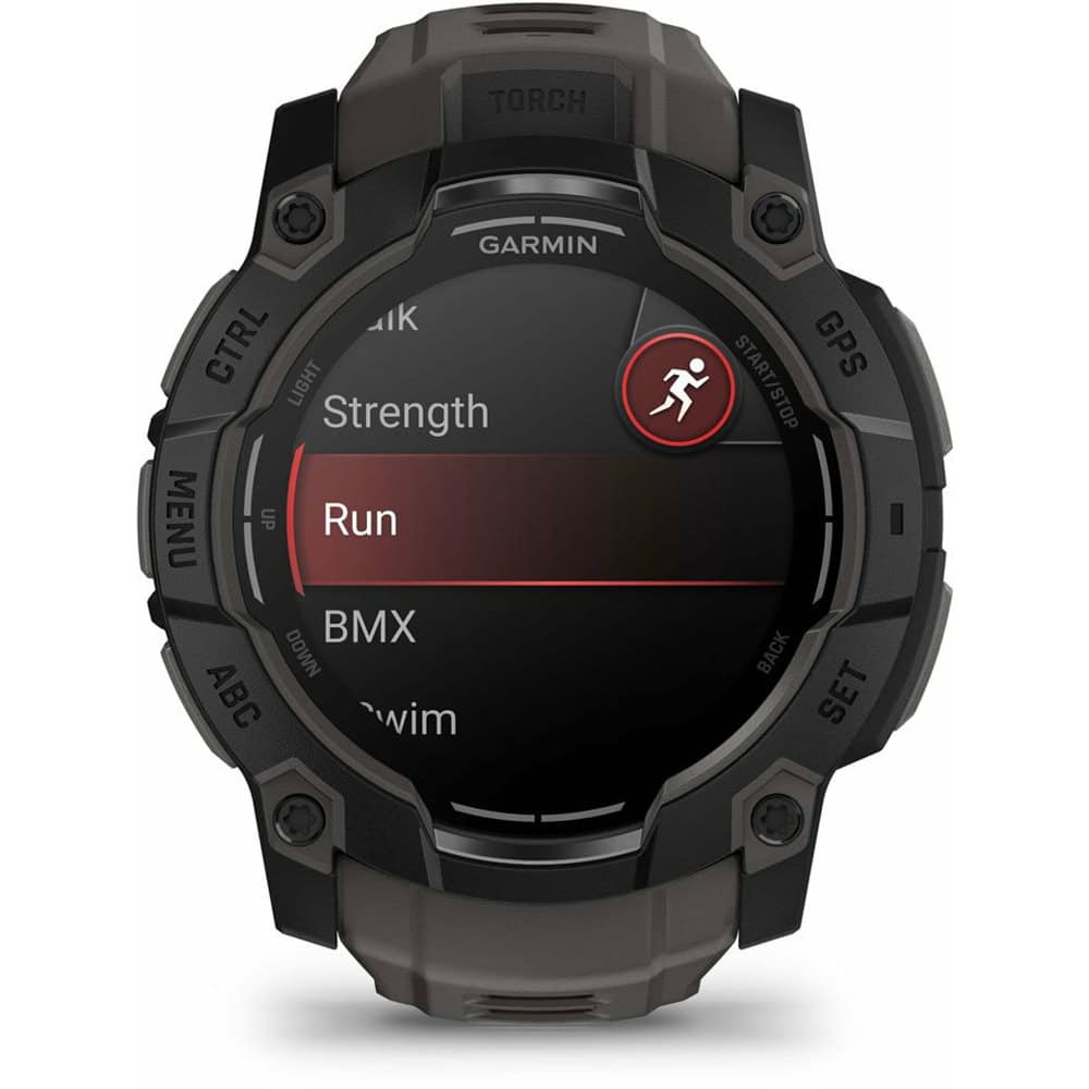 Смарт часовник Garmin Instinct 3 - 50mm AMOLED Black