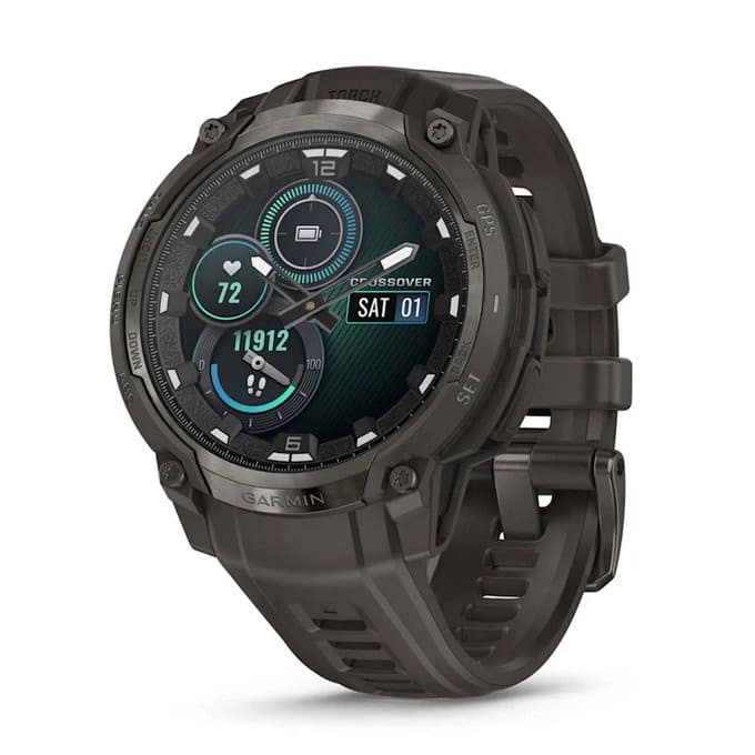 Смарт часовник Garmin Instinct Crossover Charcoal