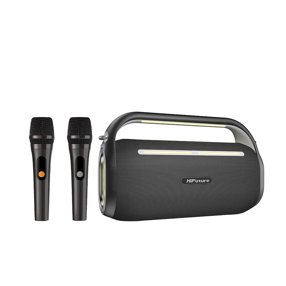 Комплект караоке колона и два микрофона HiFuture MusicBox300