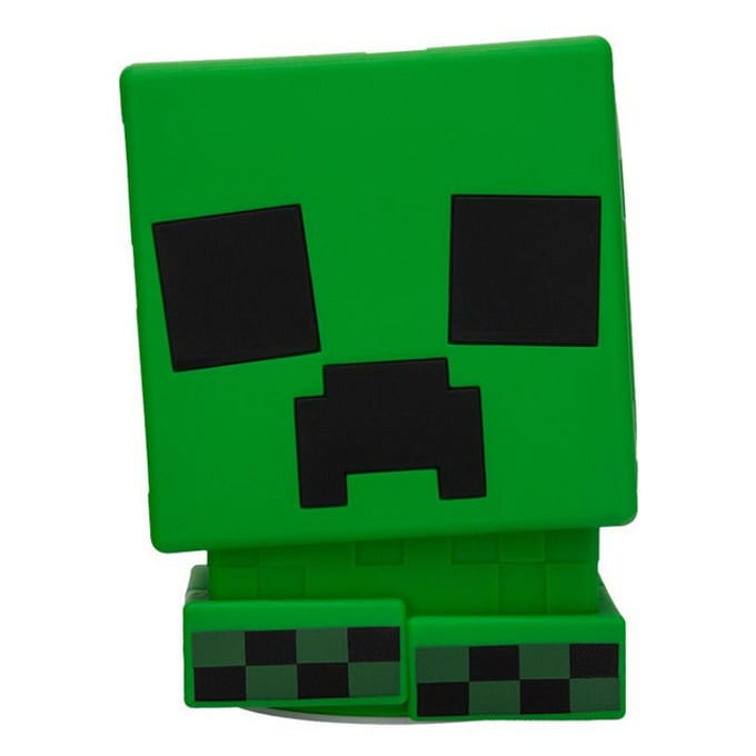 Лампа Paladone Minecraft - Creeper SquishyGlo Silicone Light Rechargeable