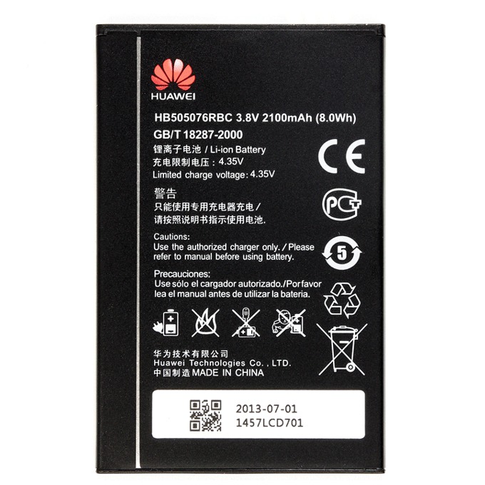 Батерия (оригинална) Huawei HB505076RBC за Huawei Ascend G700