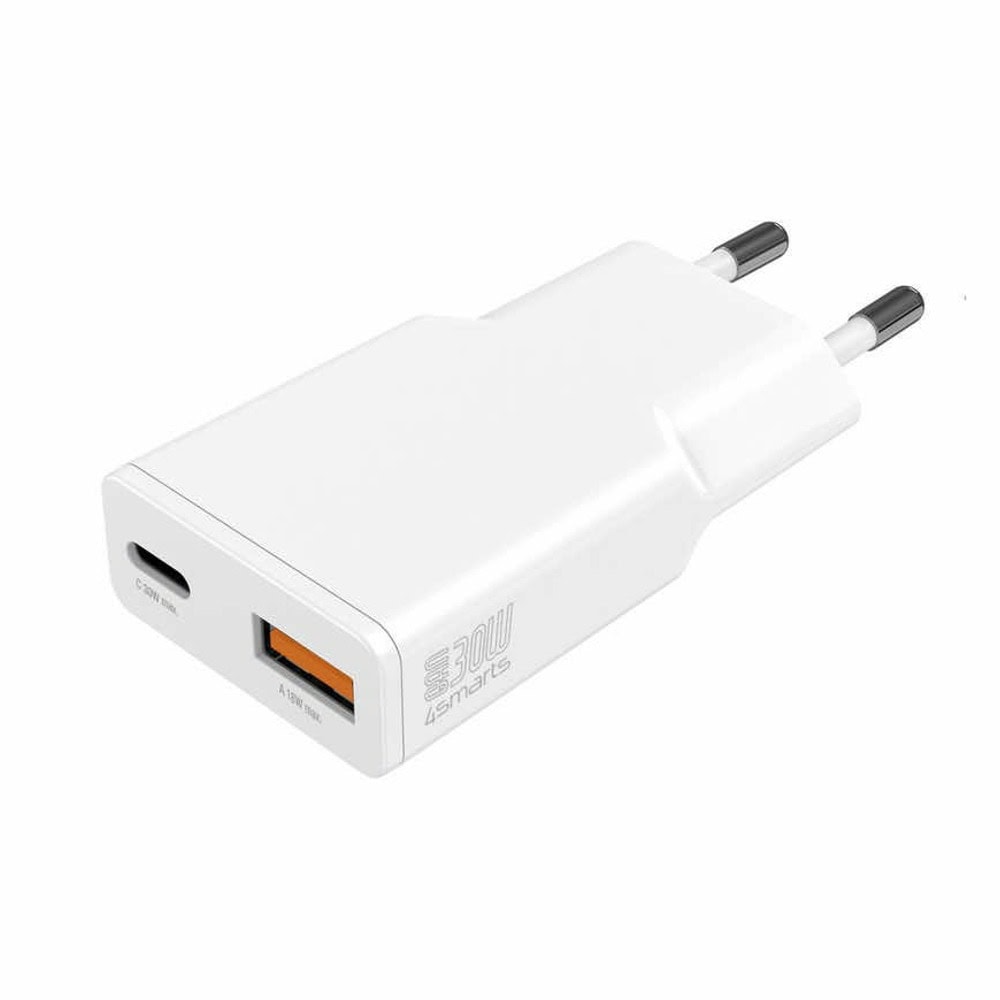 Зарядно устройство 4smarts GaN Duos Slim (541125)